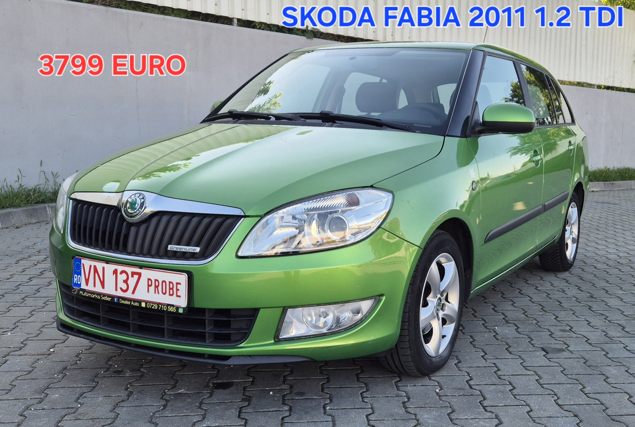 Skoda Fabia Greenline 2012 - Multimarks Seller Focșani